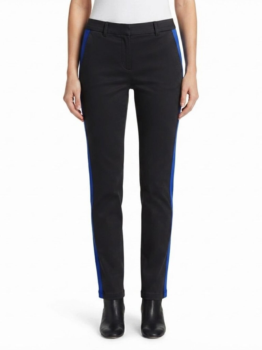 Smart Set Stretch 2 Tone Cotton Cropped Pant NEW Sz. 00